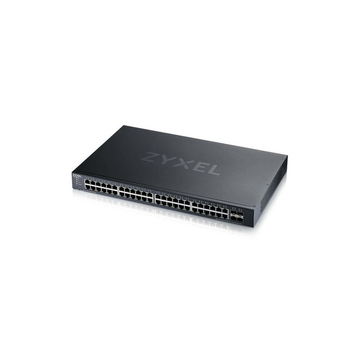 Zyxel XGS1935 Series XGS1935-52 - Switch - gestito - L3 Lite - intelligente - 48 x 10/100/1000 + 4 x 10 Gigabit SFP+ (uplink) -