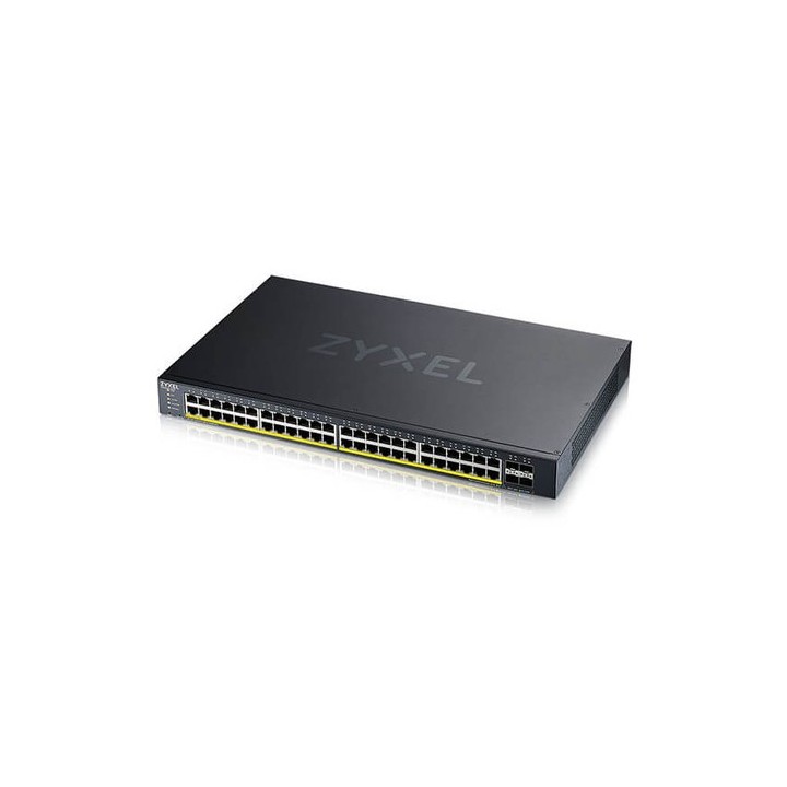 Zyxel XGS1935 Series XGS1935-52HP - Switch - gestito - L3 Lite - intelligente - 48 x 10/100/1000 (PoE) + 4 x 10 Gigabit SFP+ (u