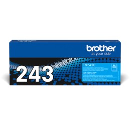Brother TN243C - Ciano - originale - cartuccia toner - per Brother DCP-L3510CDW, DCP-L3517CDW, DCP-L3550CDW, DCP-L3550DW, MFC-L