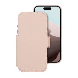 dbramante1928 Lynge - Flip cover per cellulare - Compatibilità MagSafe - ICON - sabbia rosa - per Apple iPhone 17 Pro