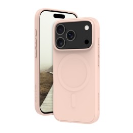 dbramante1928 Greenland Pro - Cover per cellulare - Compatibilità MagSafe - plastica - sabbia rosa - per Apple iPhone 17 Pro