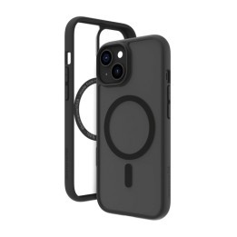 dbramante1928 Grenen - Cover per cellulare - Compatibilità MagSafe - plastica - nero - per Apple iPhone 13, 14, 15, 16e, 17e