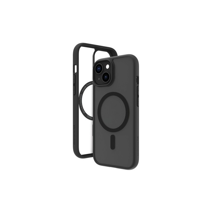 dbramante1928 Grenen - Cover per cellulare - Compatibilità MagSafe - plastica - nero - per Apple iPhone 13, 14, 15, 16e, 17e