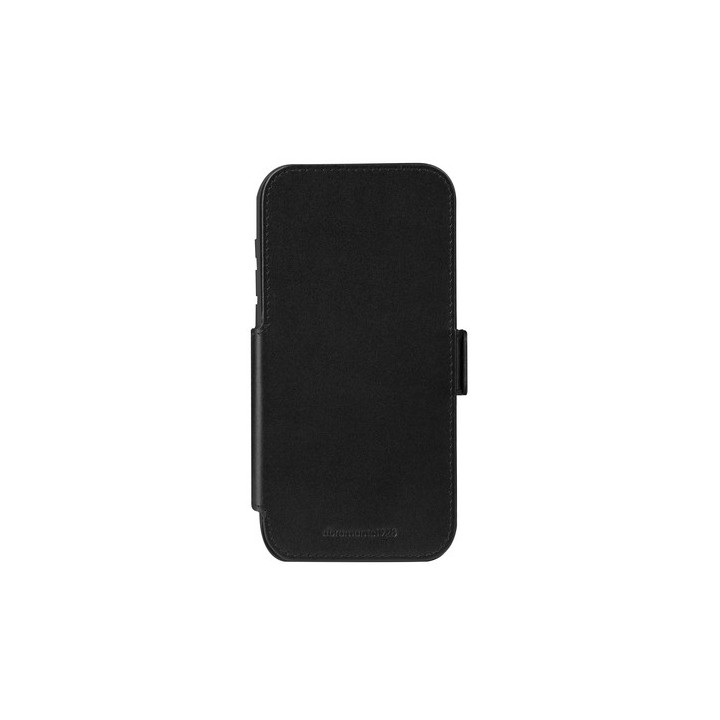 dbramante1928 Copenhagen - Flip cover per cellulare - pelle pieno fiore - nero - per Apple iPhone 17 Pro
