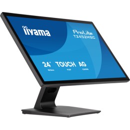 iiyama ProLite T2452MSC-B2AG - Monitor a LED - 24" (23.8" visualizzabile) - touchscreen - 1920 x 1080 Full HD (1080p) - IPS - 4