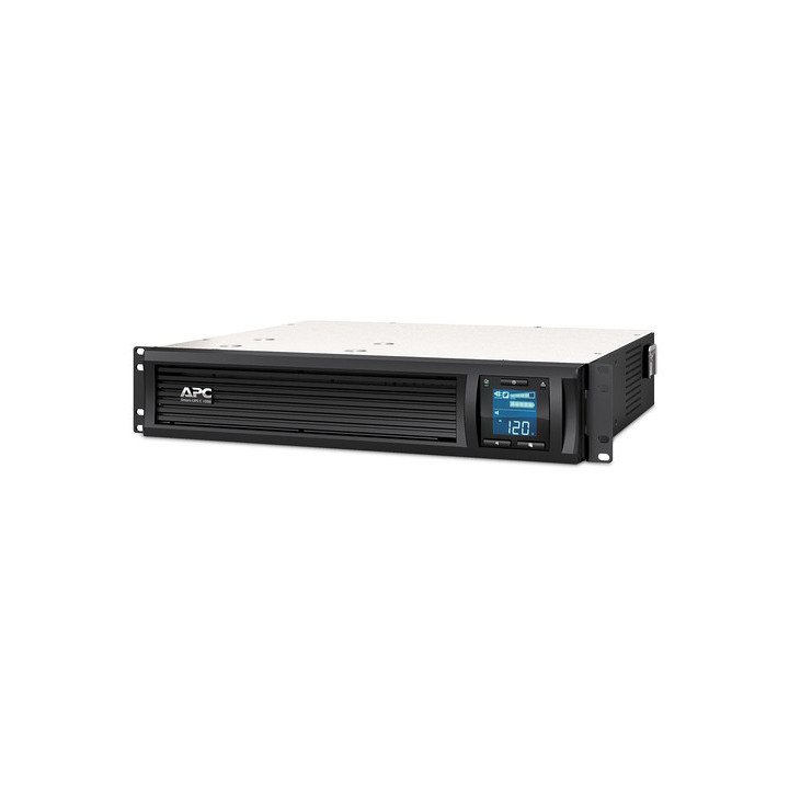 APC Smart-UPS C - UPS (montabile in rack) - 230 V c.a. V - 600 watt - 1000 VA - USB, serial - connettori di uscita 4 - 2U - ner