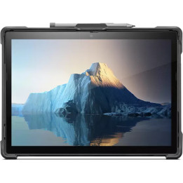 Lenovo ThinkPad - Cover posteriore per tablet - TPU (poliuretano termoplastico), policarbonato, silicone - nero - per ThinkPad
