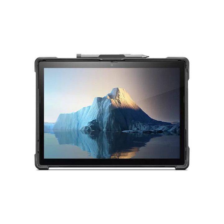 Lenovo ThinkPad - Cover posteriore per tablet - TPU (poliuretano termoplastico), policarbonato, silicone - nero - per ThinkPad