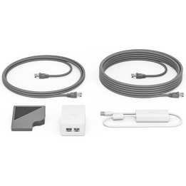 Logitech Cat5e Kit - Kit accessori per videoconferenza - per Logitech Base Bundle, RoomMate + MeetUp + Tap IP, Room Solution Ba