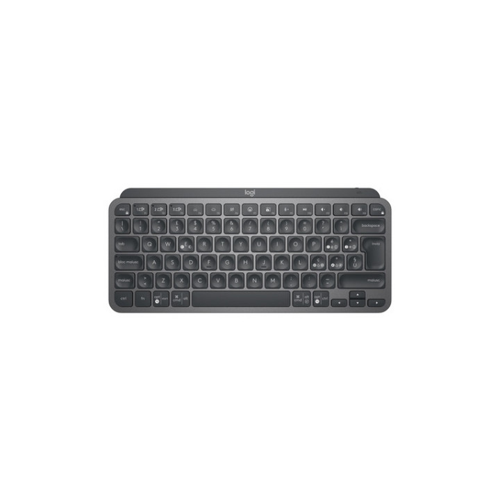 Logitech MX Keys Mini - Tastiera - retroilluminato - senza fili - Bluetooth - QWERTY - italiana - grafite