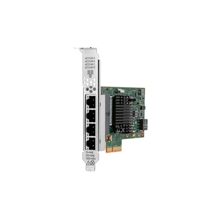Broadcom BCM5719 - Adattatore di rete - PCIe 2.0 x4 - Gigabit Ethernet x 4 - per Apollo 4200 Gen10, ProLiant DL20 Gen10, DL325