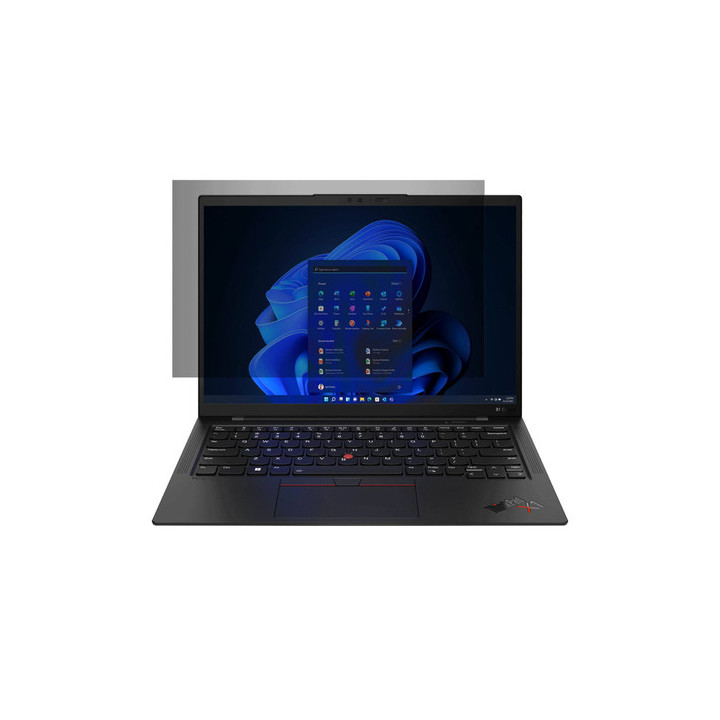 Targus 4Vu - Filtro privacy notebook - rimovibile - adesivo, linguette per cerniere, cerniere a libro - 14"