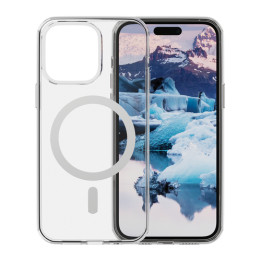 dbramante1928 Iceland Pro - Cover per cellulare - Compatibilità MagSafe - plastica - trasparente - per Apple iPhone 15 Pro