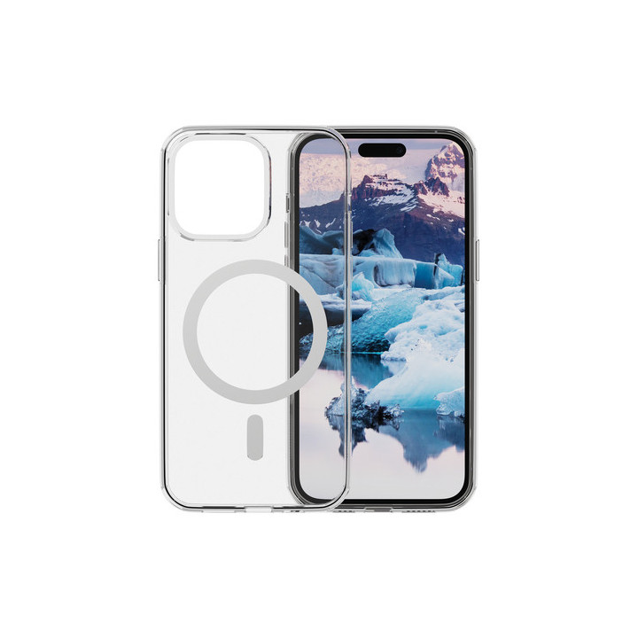 dbramante1928 Iceland Pro - Cover per cellulare - Compatibilità MagSafe - plastica - trasparente - per Apple iPhone 15 Pro