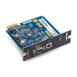 APC Legacy Communications SmartSlot Card - Scheda controllo remoto - SmartSlot - USB, seriale - nero - per Smart-UPS 1000, 750,