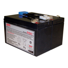APC Replacement Battery Cartridge #142 - Batteria UPS - 1 batteria x - Piombo - 216 Wh - per P/N: SMC1000, SMC1000-BR, SMC1000C