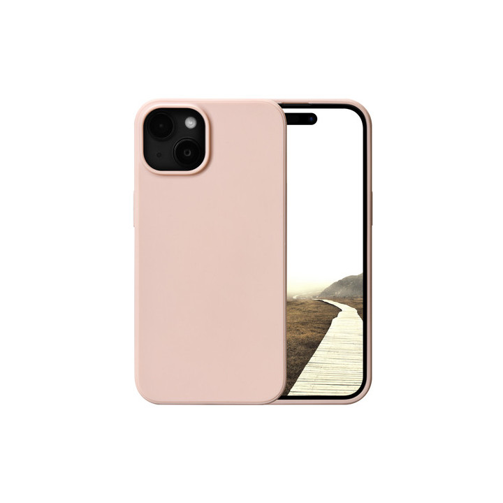 dbramante1928 Greenland - Cover per cellulare - plastica - sabbia rosa - per Apple iPhone 13, 14, 15, 16e, 17e
