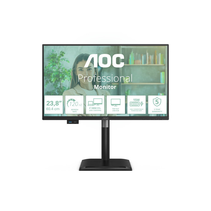 24P4CV 24' 16:9 IPS 120Hz 1920x1080 - AOC