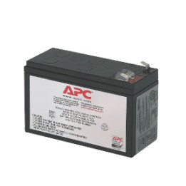 APC Replacement Battery Cartridge #106 - Batteria UPS - 1 batteria x - Piombo - nero - per P/N: BE400-CP, BE400-IT, BE400-KR, B