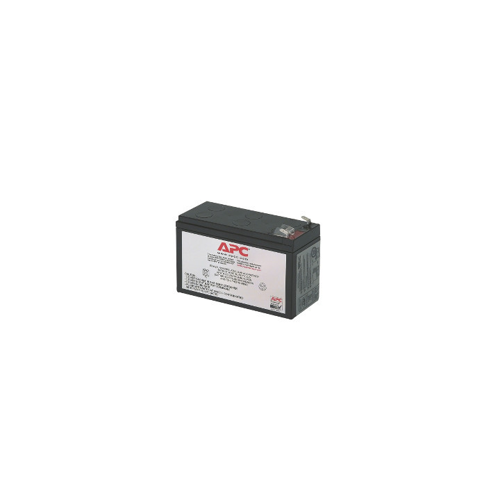 APC Replacement Battery Cartridge #106 - Batteria UPS - 1 batteria x - Piombo - nero - per P/N: BE400-CP, BE400-IT, BE400-KR, B