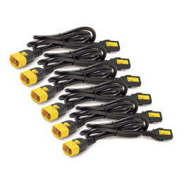APC - Cavo di alimentazione - power IEC 60320 C13 a IEC 60320 C14 - 10 A - 1.22 m - nero - per P/N: SCL500RMI1U, SCL500RMI1UC, 