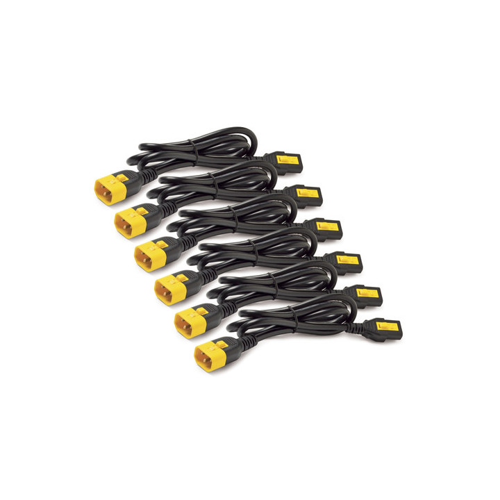 APC - Cavo di alimentazione - power IEC 60320 C13 a IEC 60320 C14 - 10 A - 1.22 m - nero - per P/N: SCL500RMI1U, SCL500RMI1UC, 