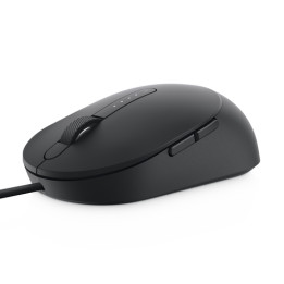 Dell MS3220 - Mouse - laser - 5 pulsanti - cablato - USB 2.0 - nero - con 3 years NBD Advance Exchange