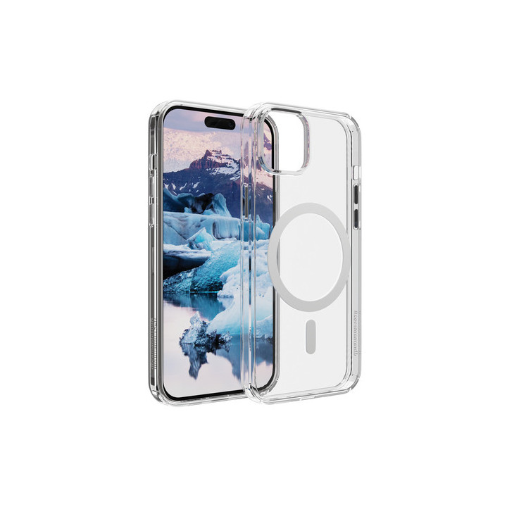 dbramante1928 Iceland Pro - Cover per cellulare - Compatibilità MagSafe - plastica - trasparente - per Apple iPhone 13, 14, 15,
