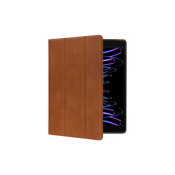 dbramante1928 Risskov - Flip cover per tablet - pelle pieno fiore - tan - 10.9" - 11" - per Apple 10.9-inch iPad Air (4^ genera