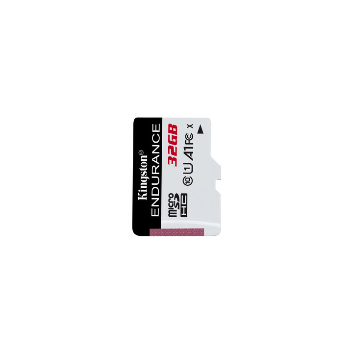 Kingston High Endurance - Scheda di memoria flash - 32 GB - A1 / UHS-I U1 / Class10 - UHS-I microSDHC