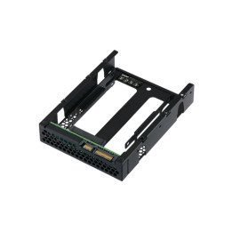 QNAP QDA-A2AR - Comprensivo di RAID interno - 3.5" to 2 x 2.5" - RAID JBOD, 0, 1 - SATA 6Gb/s