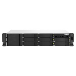 QNAP TS-864eU - Server NAS - 8 alloggiamenti - montabile in rack - SATA 6Gb/s - RAID JBOD, 0, 1, 5, 6, 10, 50, 60 - RAM 8 GB - 