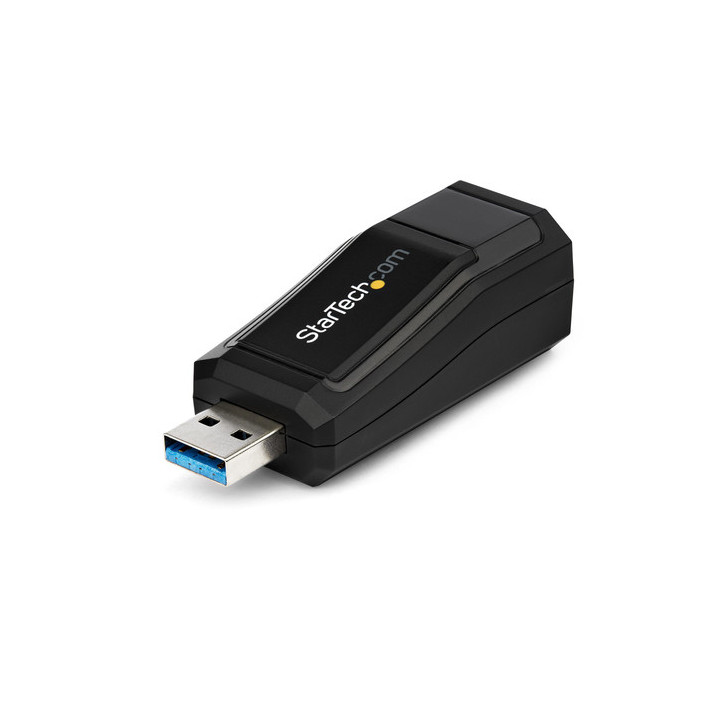 Startech Adattatore USB 3.0 a Gigabit Ethernet RJ45 - Scheda di rete NIC esterna USB a LAN Ethernet 10/100/1000 Mbps (USB31000N