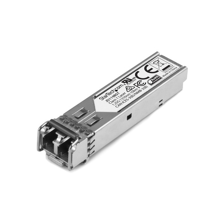 Startech Modulo Ricetrasmettitore 1000Base-LX-SFP - Compatibile HP JD119B - SM LC - 10 km - 1310 nm - Modulo transceiver SFP (m