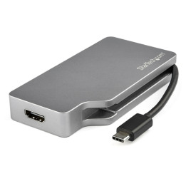 StarTech.com Adattatore USB C a HDMI, VGA, Mini DisplayPort o DVI - Adattatore multiporta USB tipo C per monitor HDMI 2.0 o mDP
