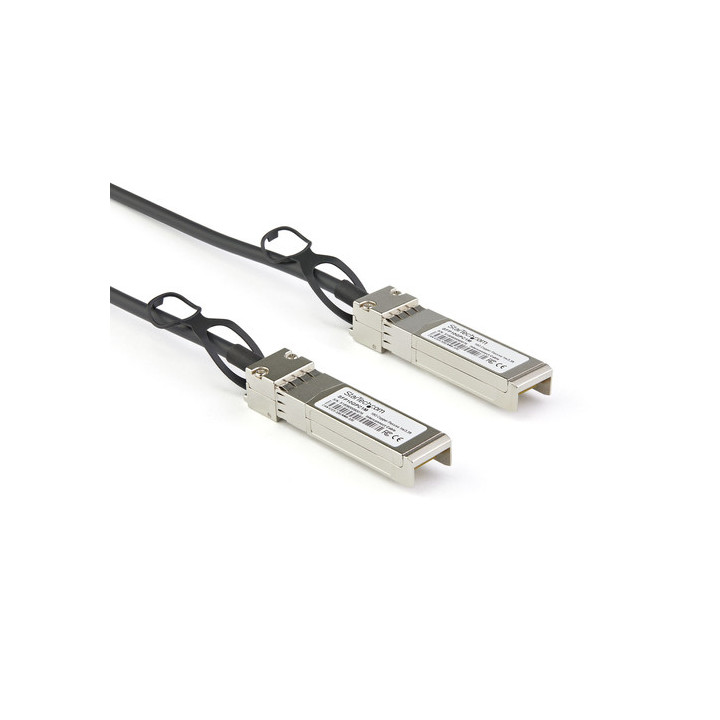 StarTech.com Cavo Twinax con collegamento diretto SFP+ compatibile con Dell EMCDAC-SFP-10G-2M - 2 m (DACSFP10G2M) - Cavo applic
