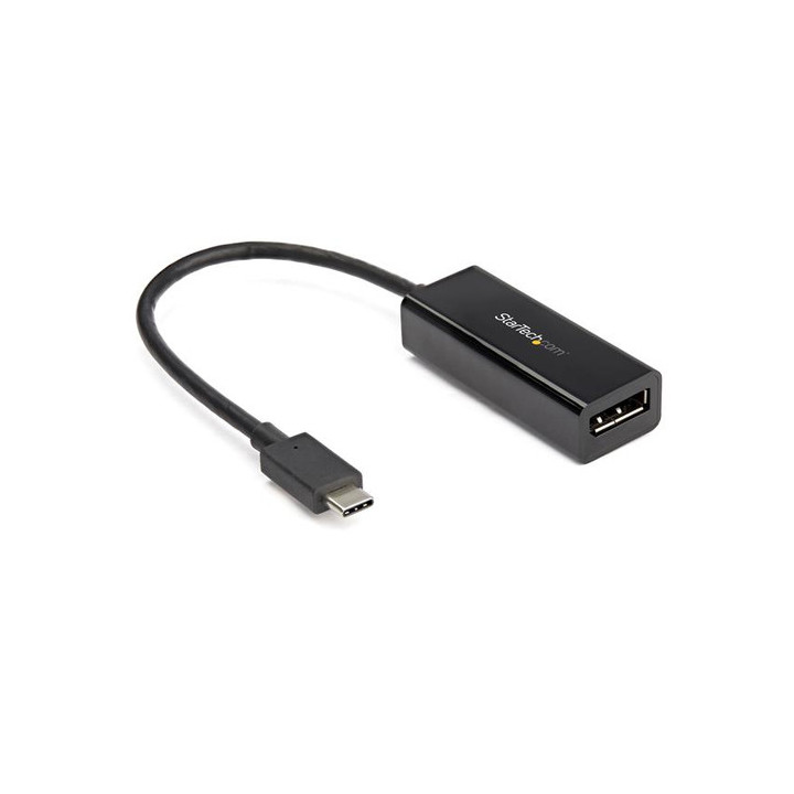 StarTech USB C to DisplayPort Adapter, 8K/5K/4K USB Type C to DP 1.4 Alt Mode Video Converter, HBR3/DSC/HDR, 8K 60Hz, Thunderbo