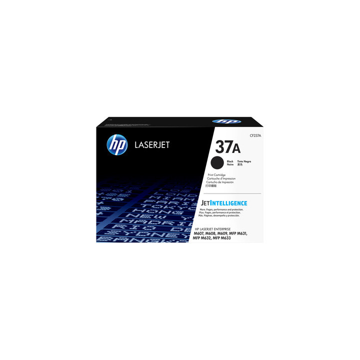 HP 37A - Nero - originale - LaserJet - cartuccia toner (CF237A) - per LaserJet Managed MFP E62555, LaserJet Managed Flow MFP E6