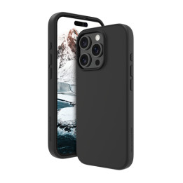 dbramante1928 Costa Rica - Cover per cellulare - plastica, silicone, plastica riciclabile - nero notte - per Apple iPhone 16 Pr