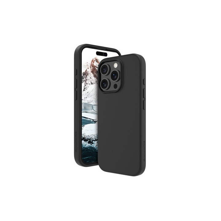 dbramante1928 Costa Rica - Cover per cellulare - plastica, silicone, plastica riciclabile - nero notte - per Apple iPhone 16 Pr