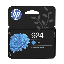 HP 924 - 6 ml - ciano - originale - Officejet - cartuccia d'inchiostro - per Officejet Pro 8120e, 8122e, 8125e, 8130e, 8134e, 8