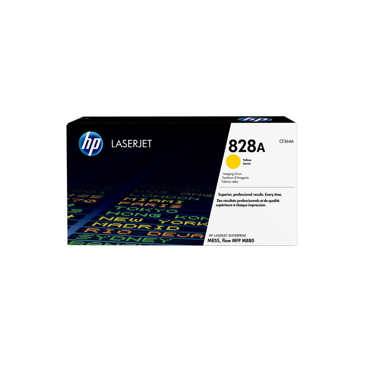 HP 828A - Giallo - originale - kit tamburo - per Color LaserJet Enterprise MFP M775, LaserJet Enterprise Flow MFP M830, MFP M88