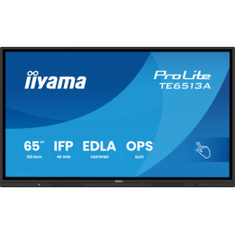 iiyama ProLite TE6513A-B3AG - 65" Categoria diagonale (64.5" visualizzabile) Display LCD retroilluminato a LED - segnaletica di