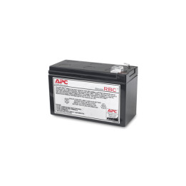 APC Replacement Battery Cartridge #114 - Batteria UPS - 60 VA - 1 batteria x - Piombo - nero - per P/N: BE450G, BE450G-CN, BE45