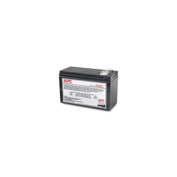 APC Replacement Battery Cartridge #114 - Batteria UPS - 60 VA - 1 batteria x - Piombo - nero - per P/N: BE450G, BE450G-CN, BE45