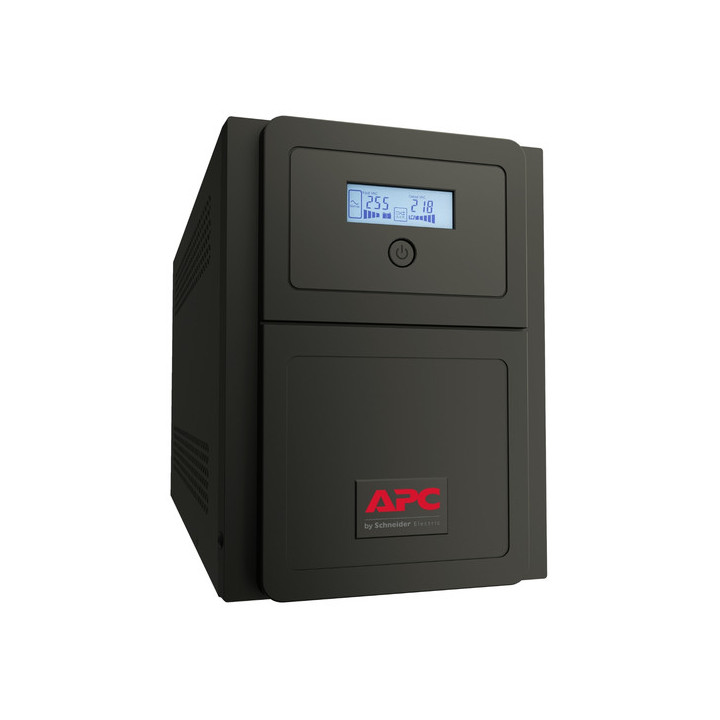 APC Easy UPS SMV SMV1500CAI - UPS - 220/230/240 V c.a. V - 1050 watt - 1500 VA - 2 batteria x - 10 Ah - USB, RS-232 - connettor