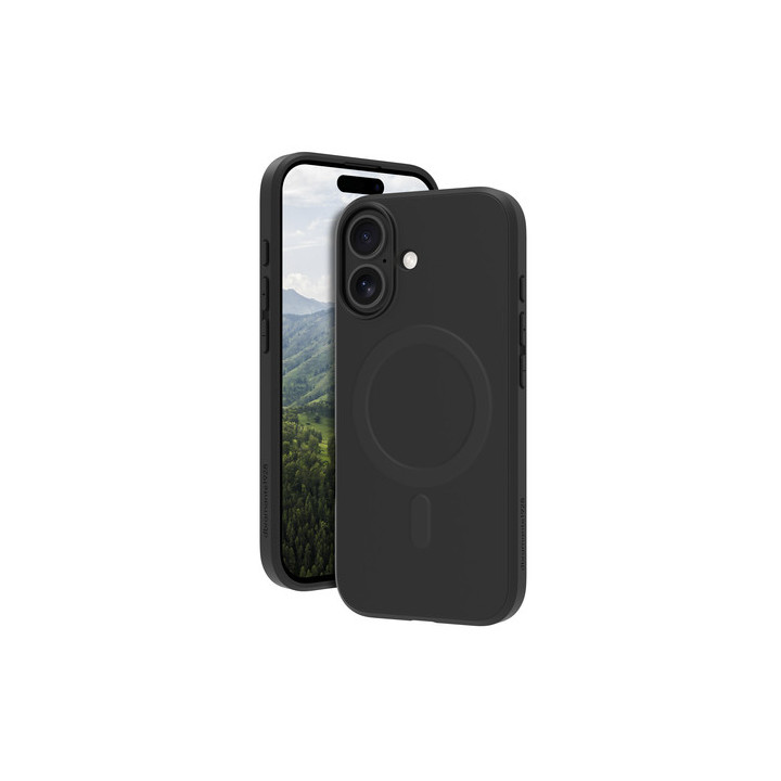 dbramante1928 Greenland Pro - Cover per cellulare - Compatibilità MagSafe - plastica - nero notte - per Apple iPhone 17