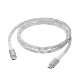 dbramante1928 re-charge - Cavo USB - USB-C (M) a USB-C (M) - 1.2 m - passaggio della potenza di 100W, intrecciato, plastica ric