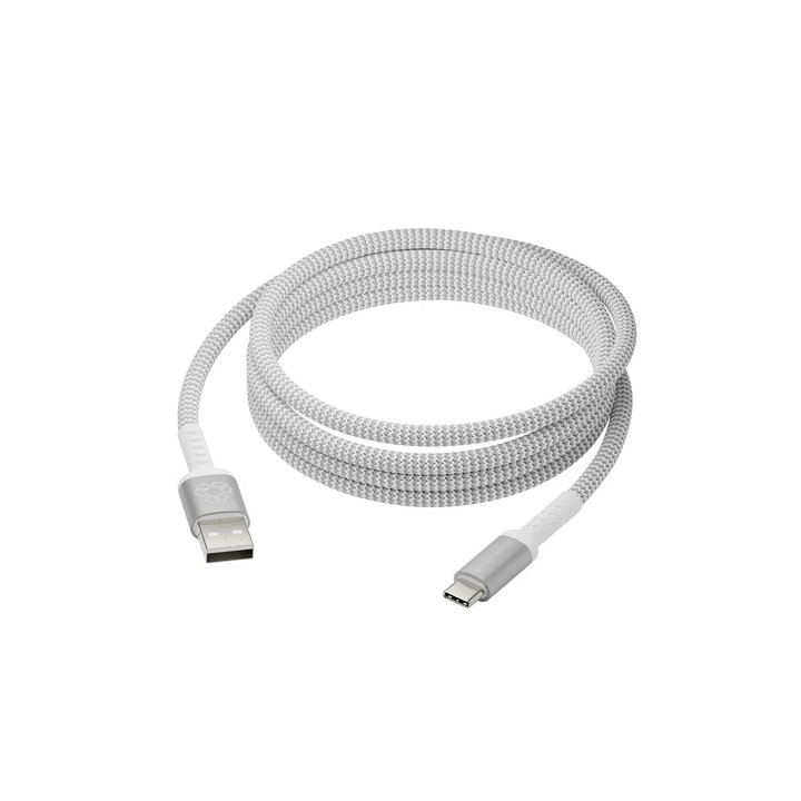dbramante1928 re-charge - Cavo USB - USB (M) a USB-C (M) - USB 2.0 - 2.5 m - trasferimento di potenza fino a 36W, intrecciato,