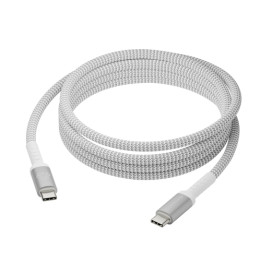 dbramante1928 re-charge - Cavo USB - USB-C (M) a USB-C (M) - USB 2.0 - 2.5 m - Alimentazione USB (100 W), intrecciato, plastica